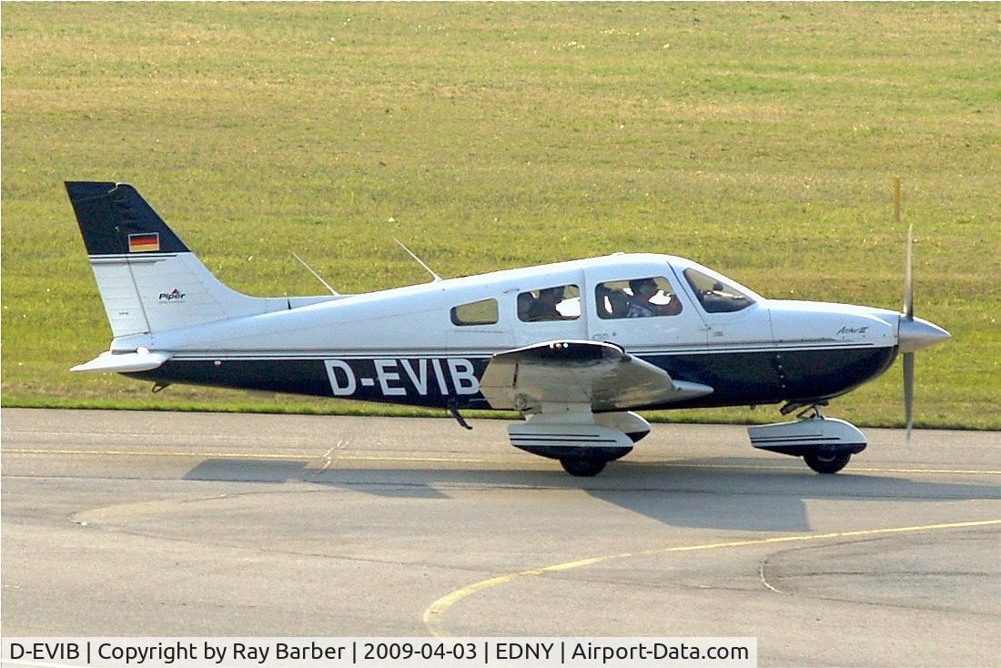 D-EVIB, 1996 Piper PA-28-181 Archer III C/N 2843043, Piper PA-28-181 Archer III [2843043] Friedrichshafen~D 03/04/2009