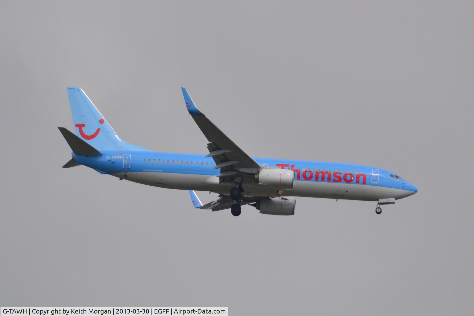 G-TAWH, 2012 Boeing 737-8K5 C/N 38107, Cardiff Airport
