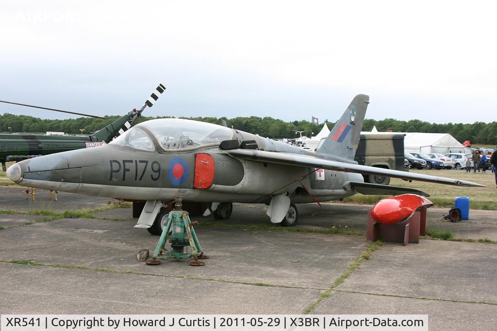 XR541, 1963 Hawker Siddeley Gnat T.1 C/N FL552, Painted as PF179.
