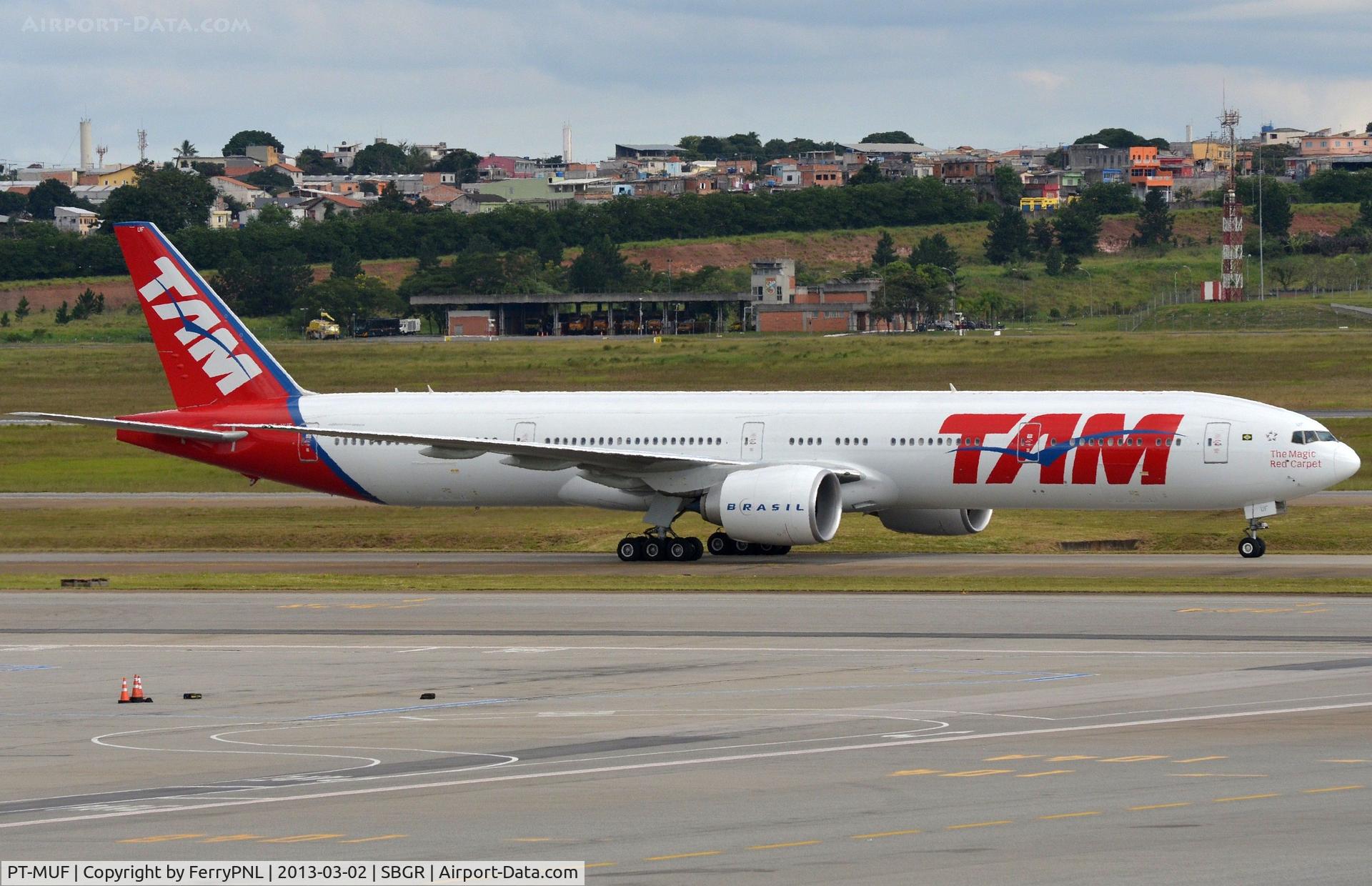 PT-MUF, 2012 Boeing 777-32W/ER C/N 38887, TAM B773 in GRU