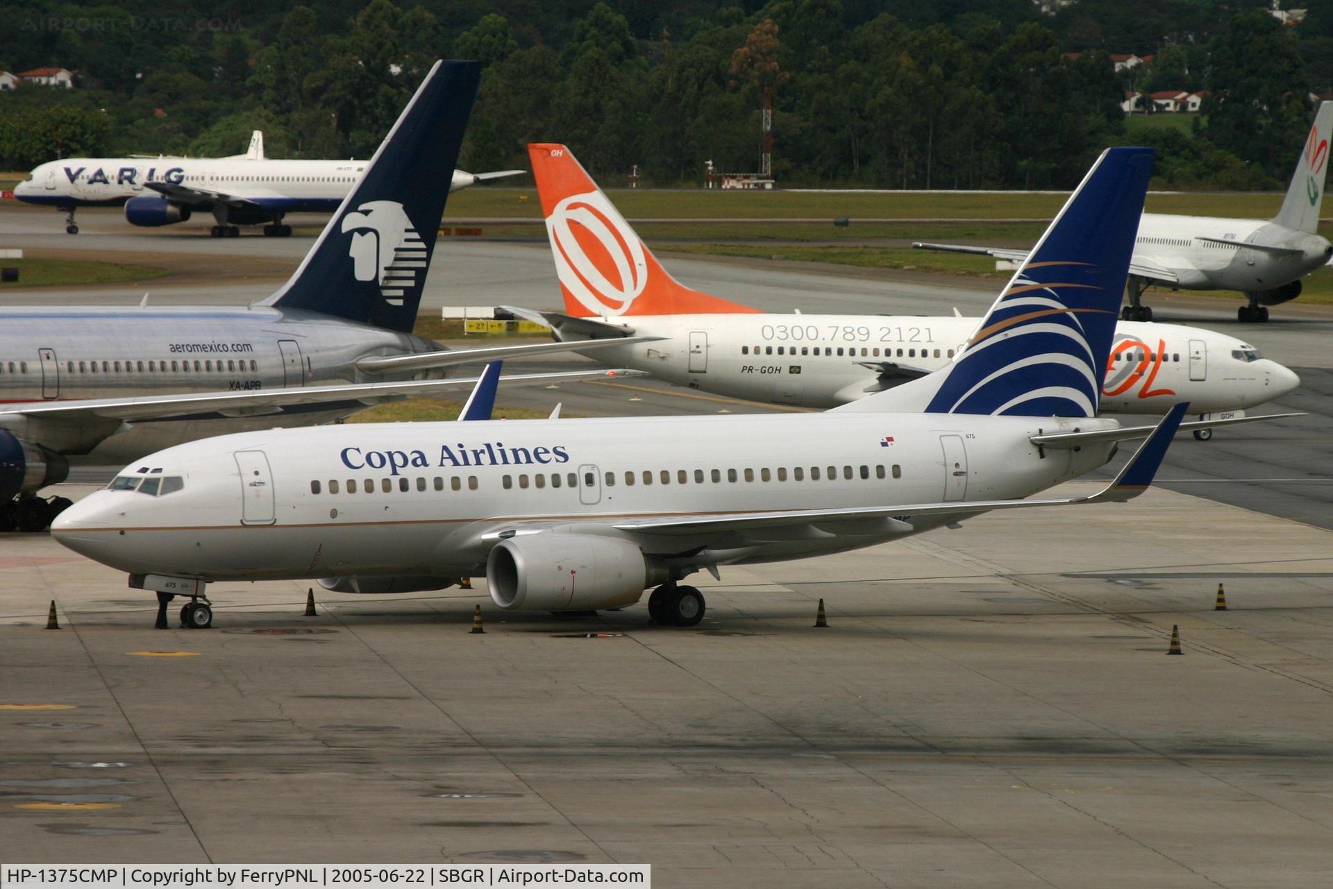 HP-1375CMP, 2000 Boeing 737-7V3 C/N 30460, Copa B737 in GRU