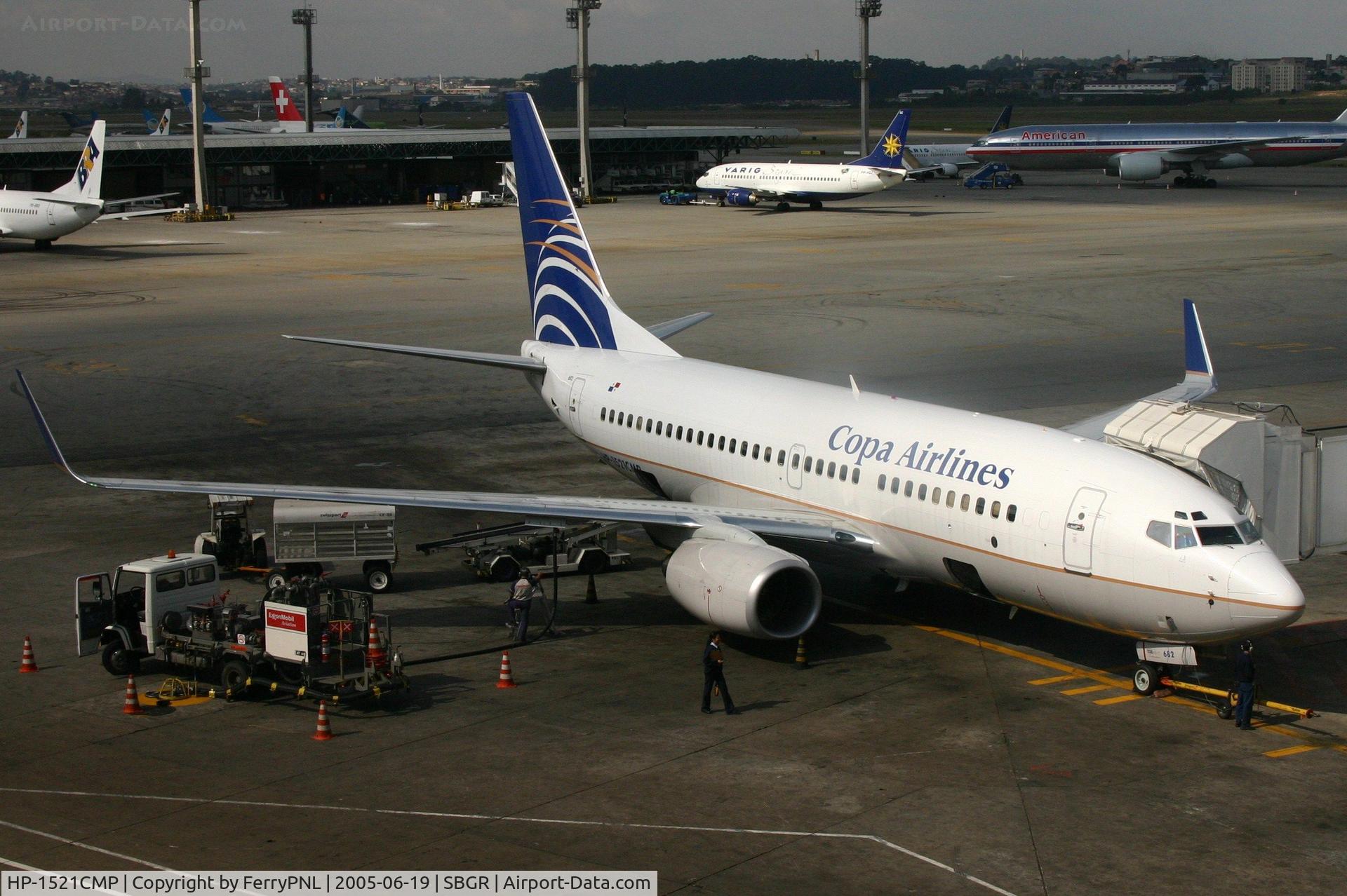 HP-1521CMP, 2003 Boeing 737-7V3 C/N 33708, Copa B737 being prepared for its flight back to Panama.