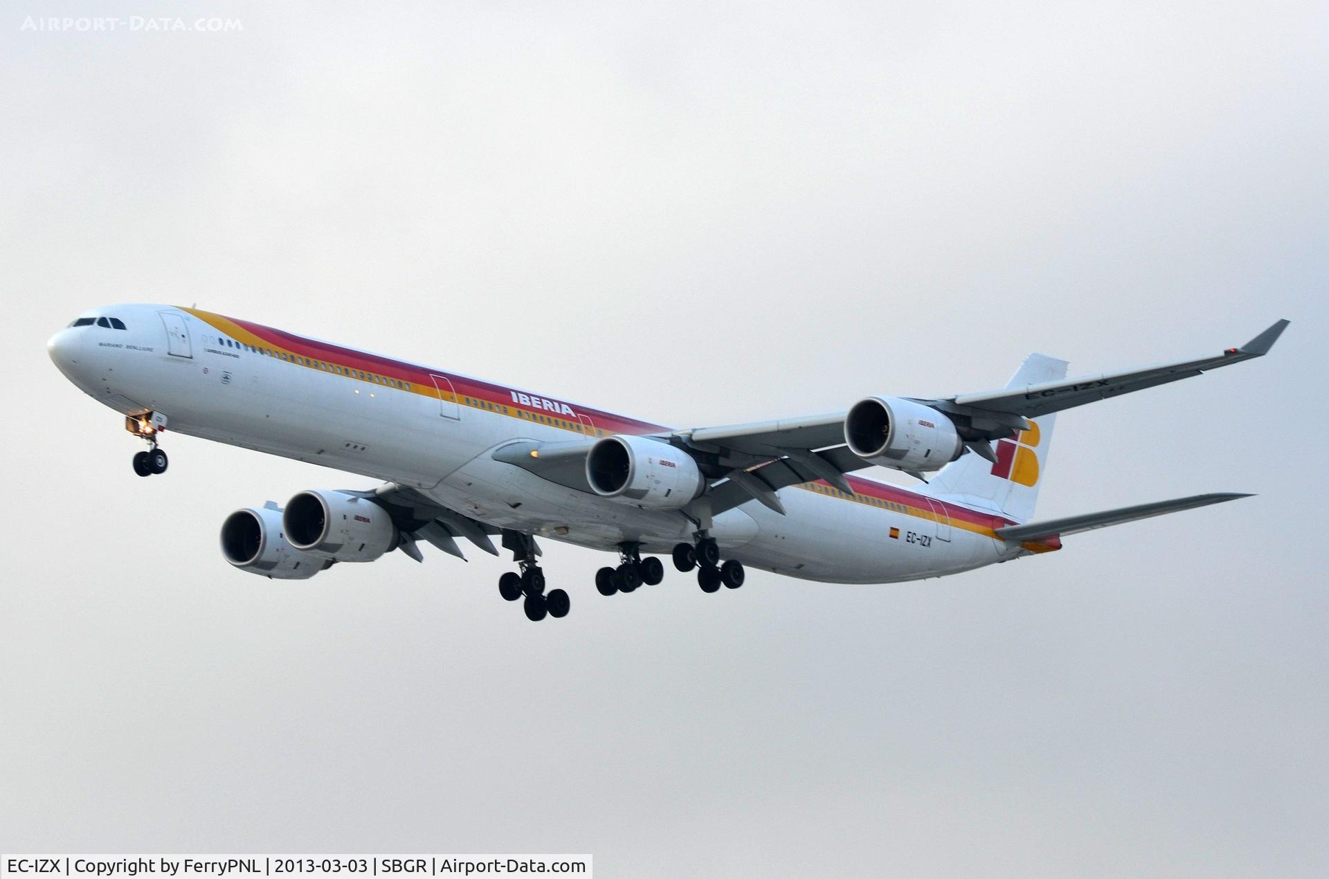 EC-IZX, 2004 Airbus A340-642 C/N 601, Iberia A346