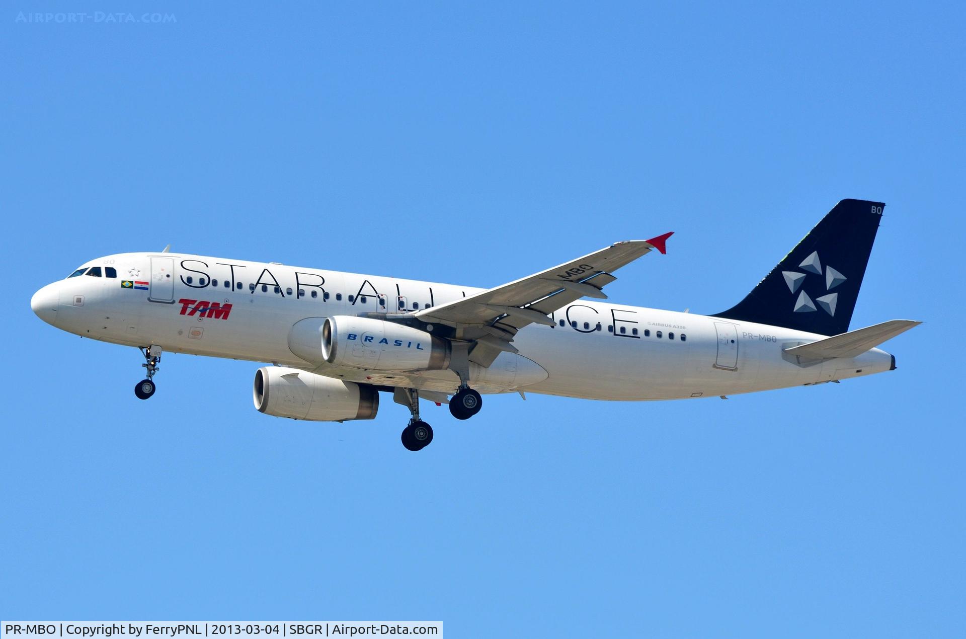 PR-MBO, 2007 Airbus A320-232 C/N 3156, TAM A320 in Star Alliance c/s