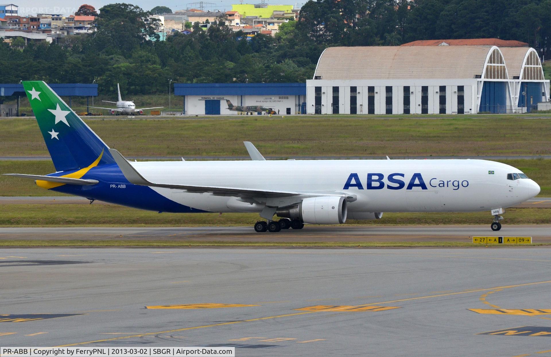 PR-ABB, 1999 Boeing 767-316F C/N 29881, ABSA Cargo B763 freighter