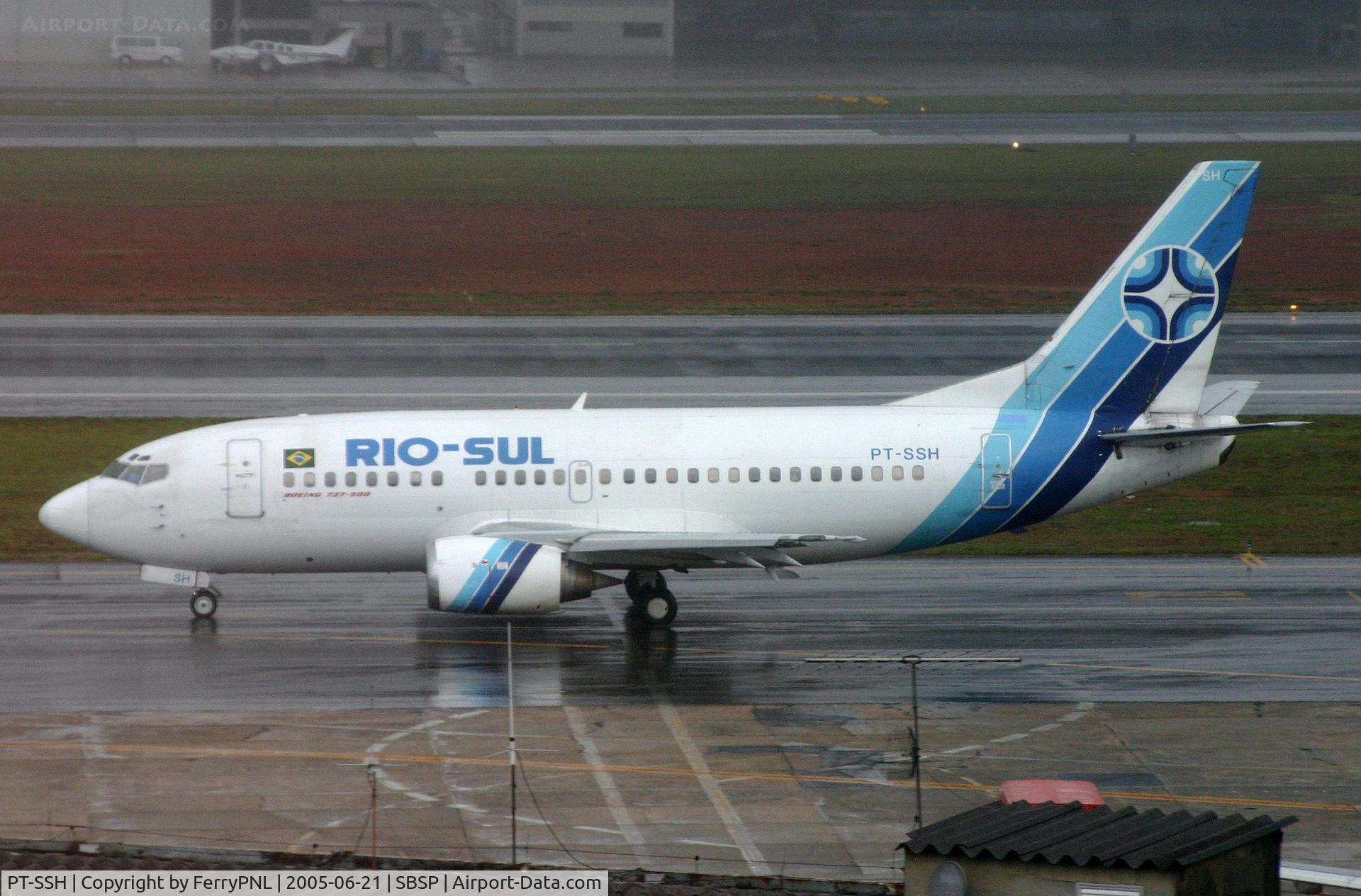 PT-SSH, 1998 Boeing 737-58E C/N 29122, Rio-Sul B735 in CGH