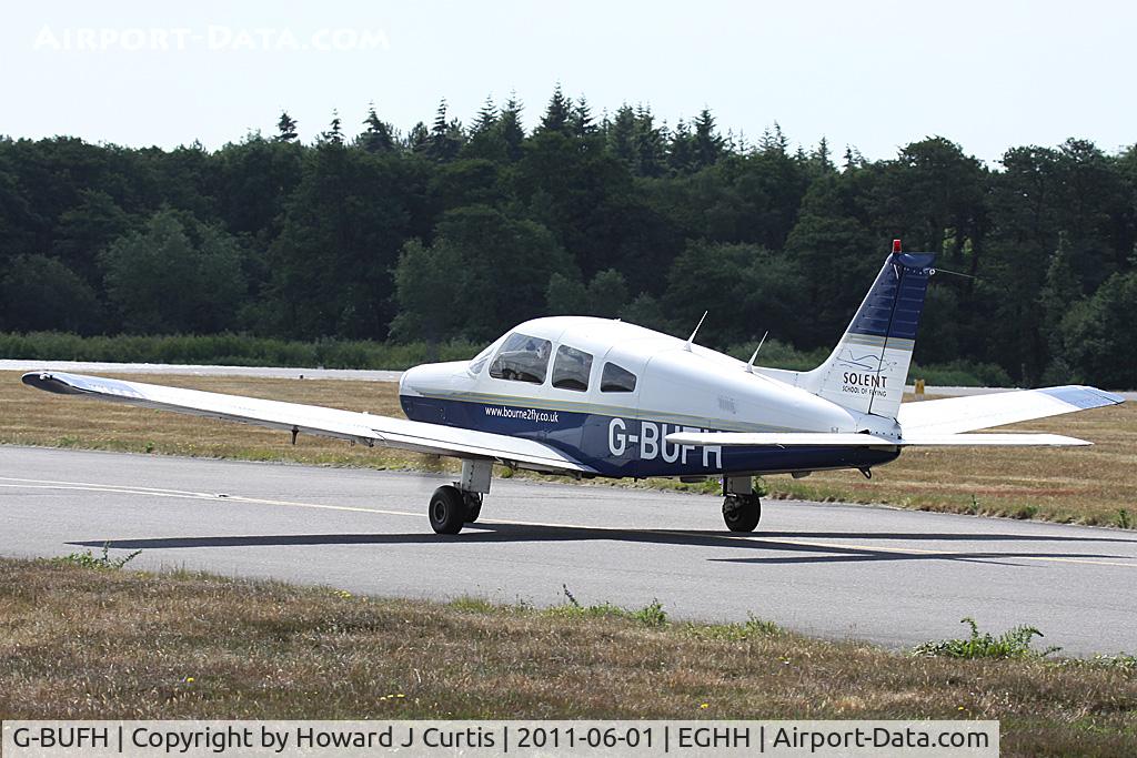 G-BUFH, 1984 Piper PA-28-161 Warrior II C/N 28-8416076, Privately owned.
