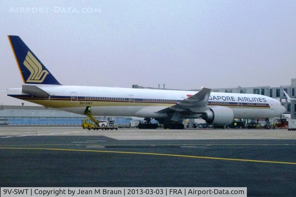 9V-SWT, 2009 Boeing 777-312/ER C/N 34585, 1st flight date 24 January 2009