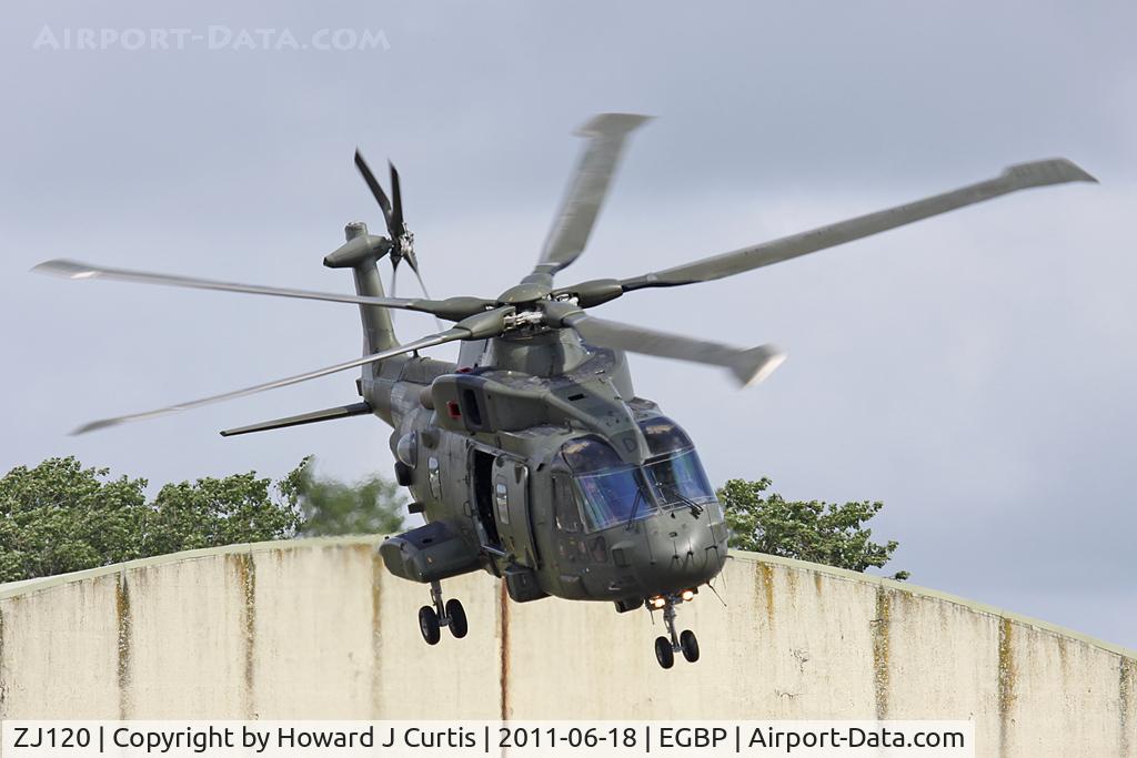 ZJ120, AgustaWestland EH-101 Merlin HC.4 C/N 50083/RAF04, 28 Sqn/78 Sqn RAF.