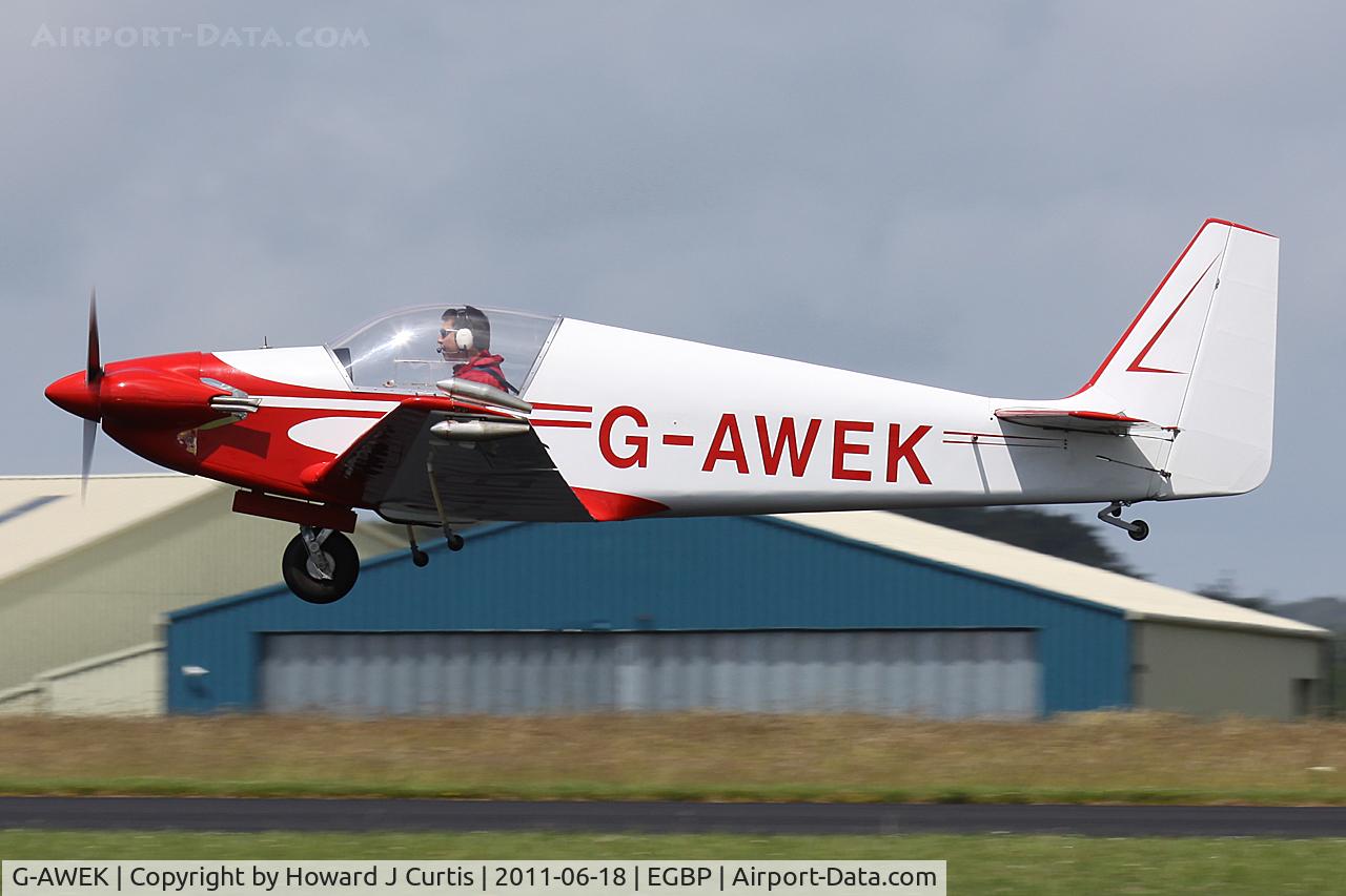 G-AWEK, 1968 Sportavia-Putzer Fournier RF-4D C/N 4071, Privately owned.