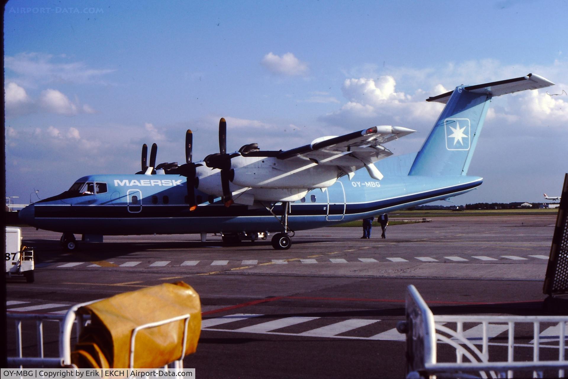 OY-MBG, 1981 De Havilland Canada DHC-7-102 Dash 7 C/N 44, By Erik Oxtorp