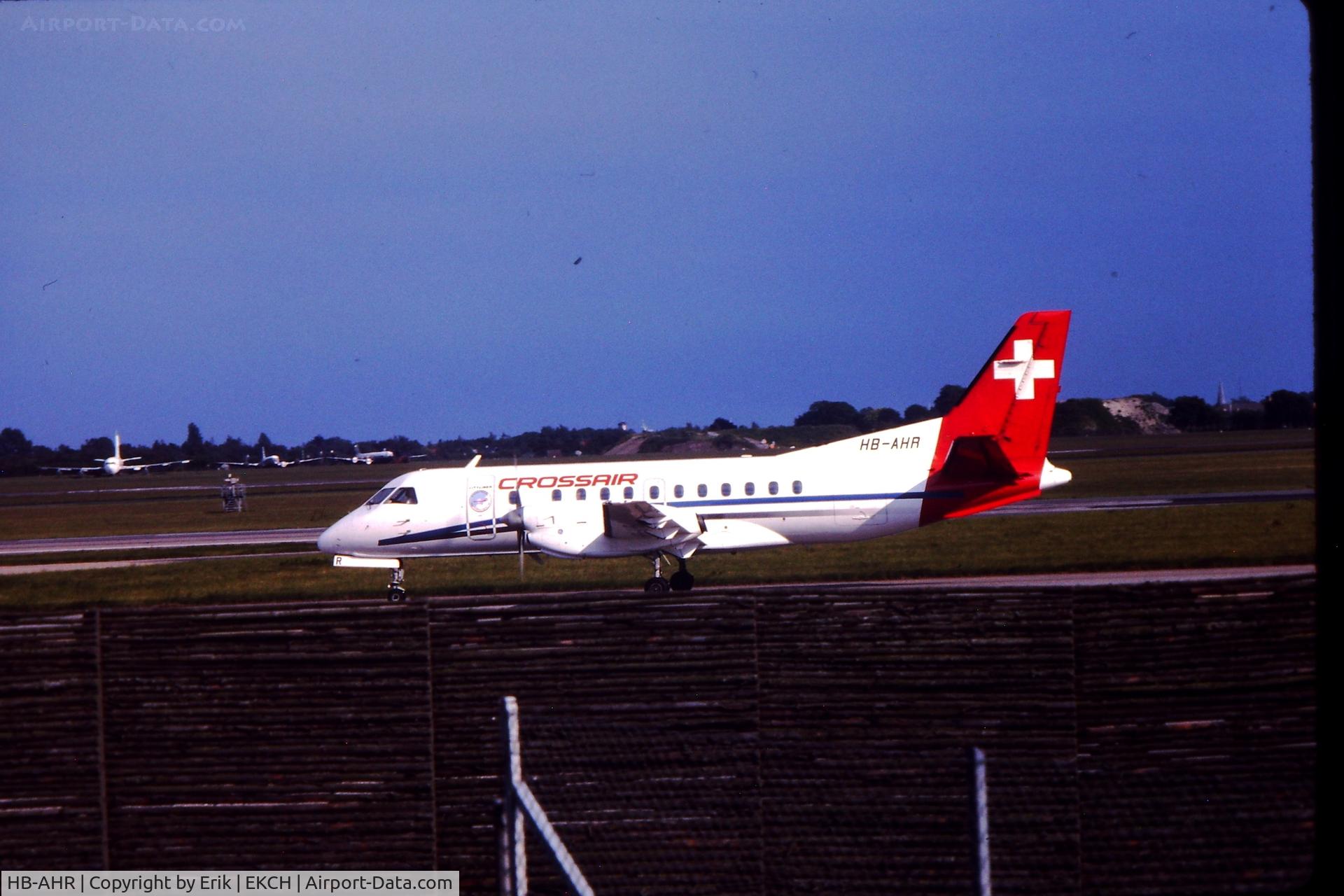 HB-AHR, 1988 Saab 340AF(QC) C/N 340A-126, By Erik Oxtorp