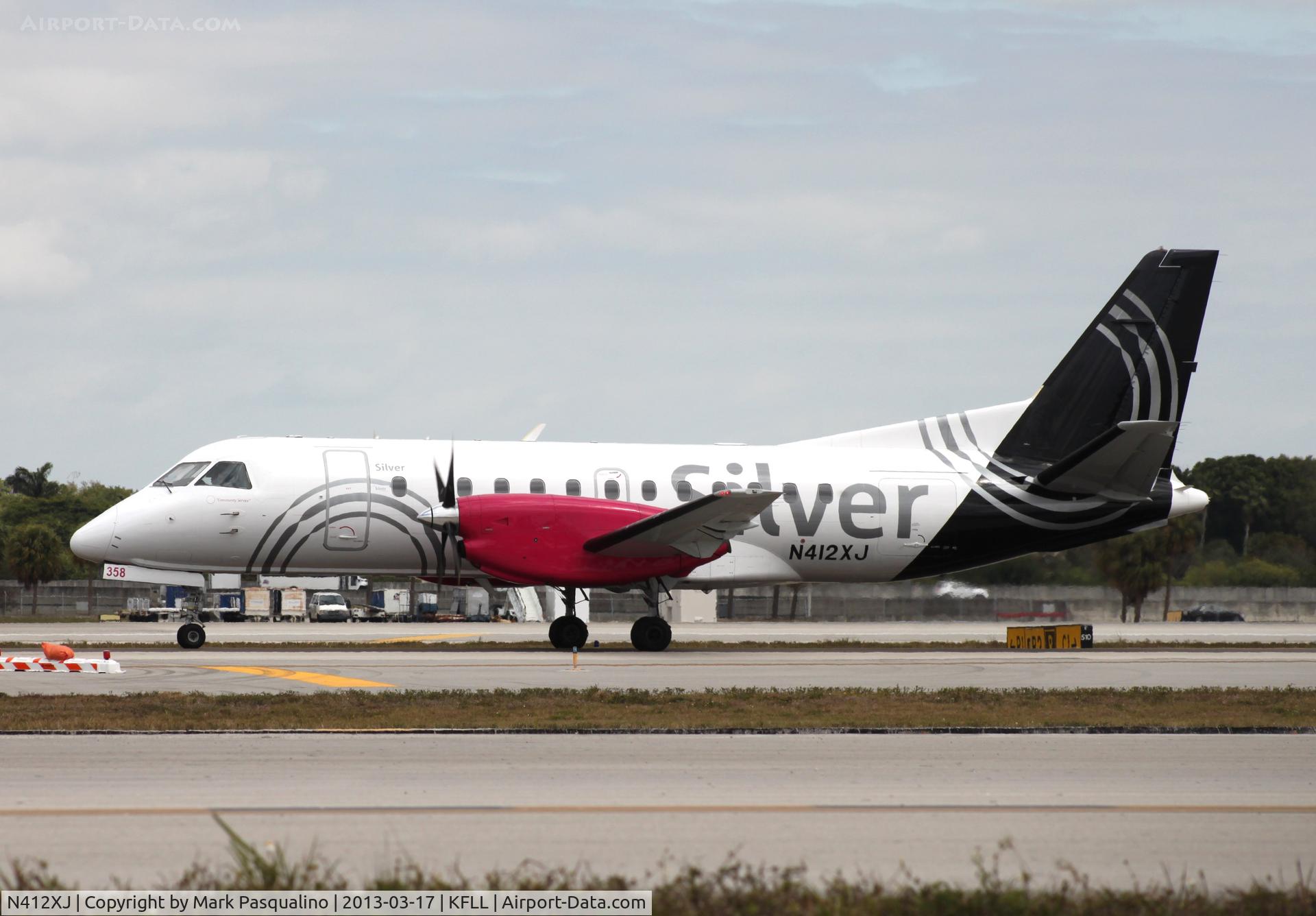 N412XJ, Saab 340B C/N 340B-412, SAAB 340B