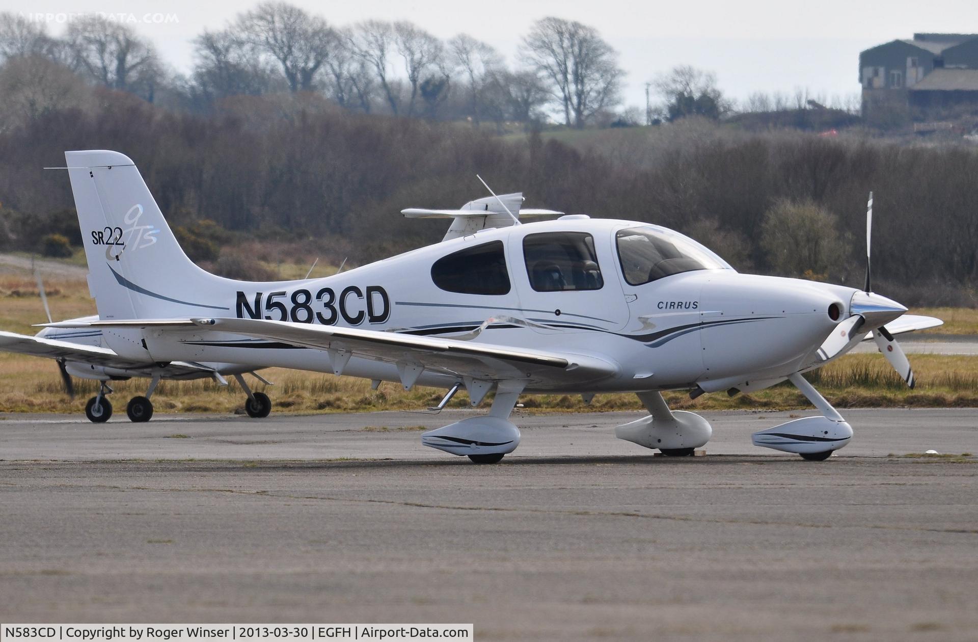 N583CD, 2006 Cirrus SR22 GTS C/N 1809, Visiting SR-22.