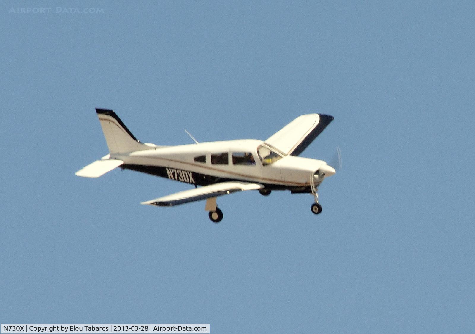N730X, 2002 Piper PA-28R-201 Cherokee Arrow III C/N 2844066, TAken over Henderson Executive Airport, Henderson, Nevada.