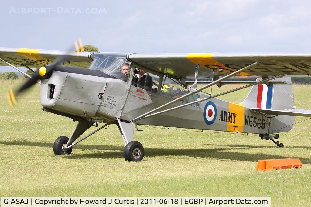 G-ASAJ, 1962 Beagle A-61 Terrier 2 C/N B.605, Painted as WE569.