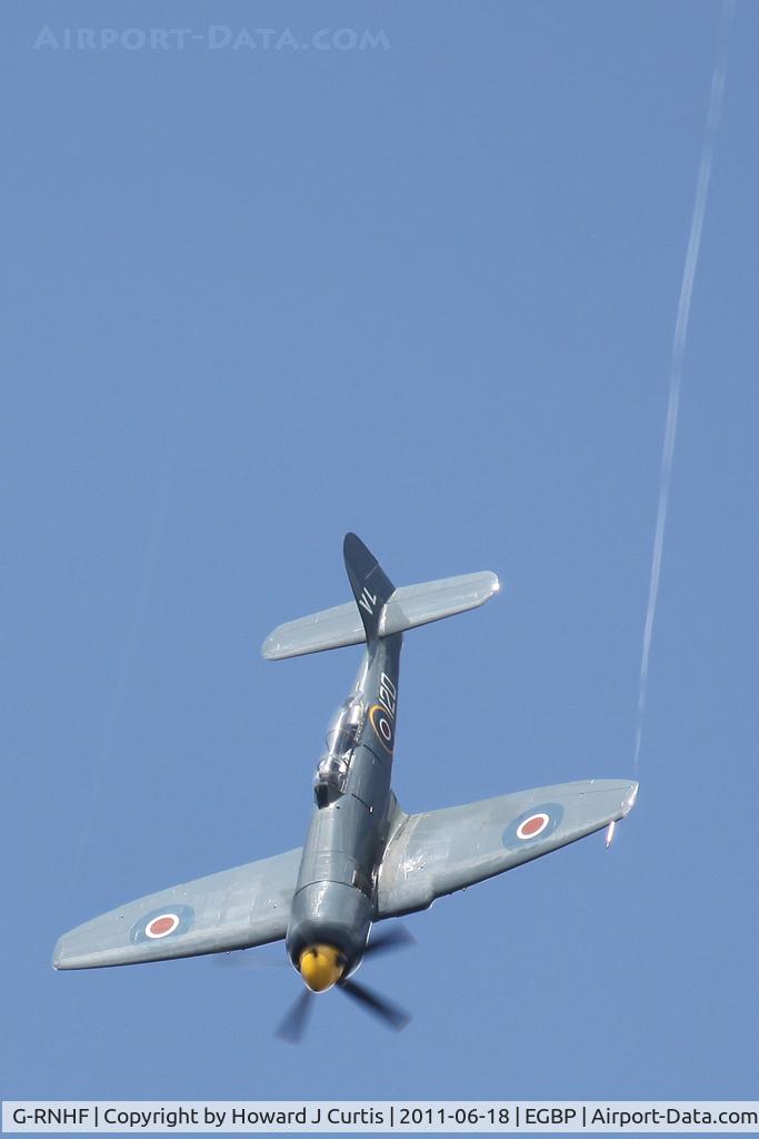 G-RNHF, 1949 Hawker Sea Fury T.20 C/N ES.3615, Coded 120/VL, RNHF.