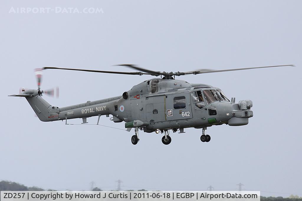 ZD257, 1983 Westland Lynx HMA.8DSP C/N 267, 642/702 NAS.