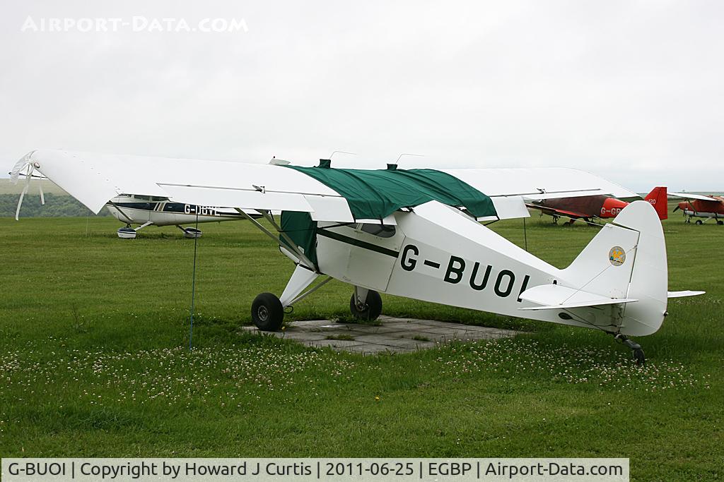 G-BUOI, 1951 Piper PA-20-135 Pacer Pacer C/N 20-571, Privately owned.