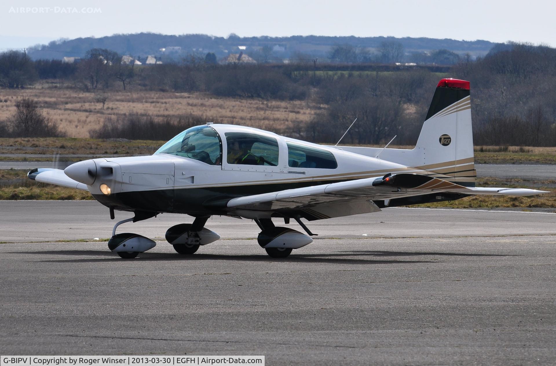 G-BIPV, 1979 Gulfstream American AA-5B Tiger C/N AA5B-0981, Visiting AA-5B Tiger.