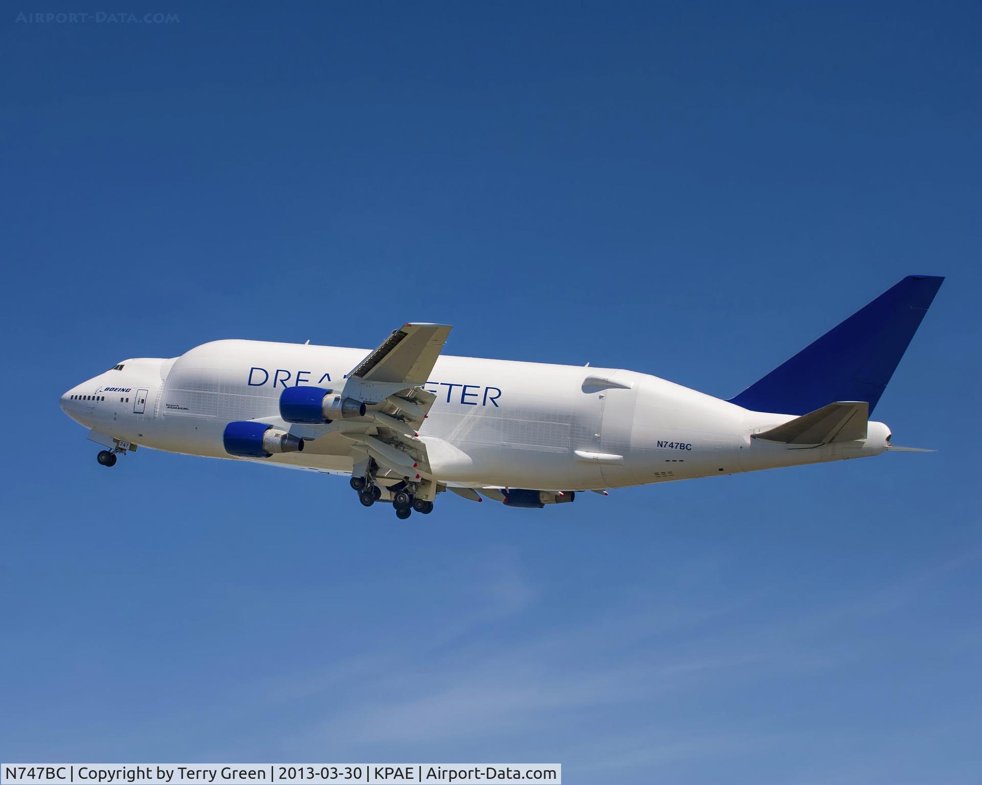 N747BC, 1992 Boeing 747-4J6 C/N 25879, Atlas-Air GTI 4512