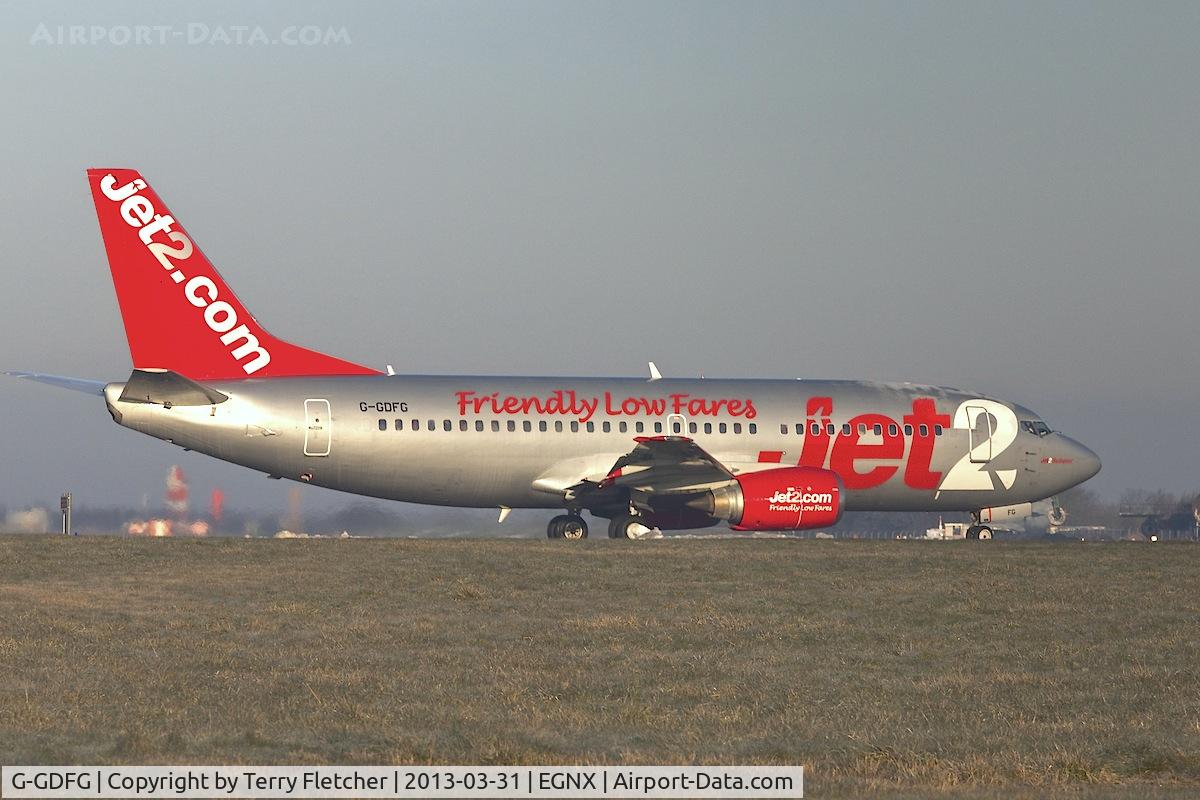 G-GDFG, 1997 Boeing 737-36Q C/N 28658, Jet 2 1997 Boeing 737-36Q, c/n: 28658 at East Midlands