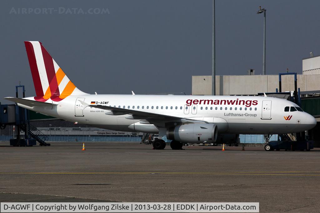 D-AGWF, 2007 Airbus A319-132 C/N 3172, visitor