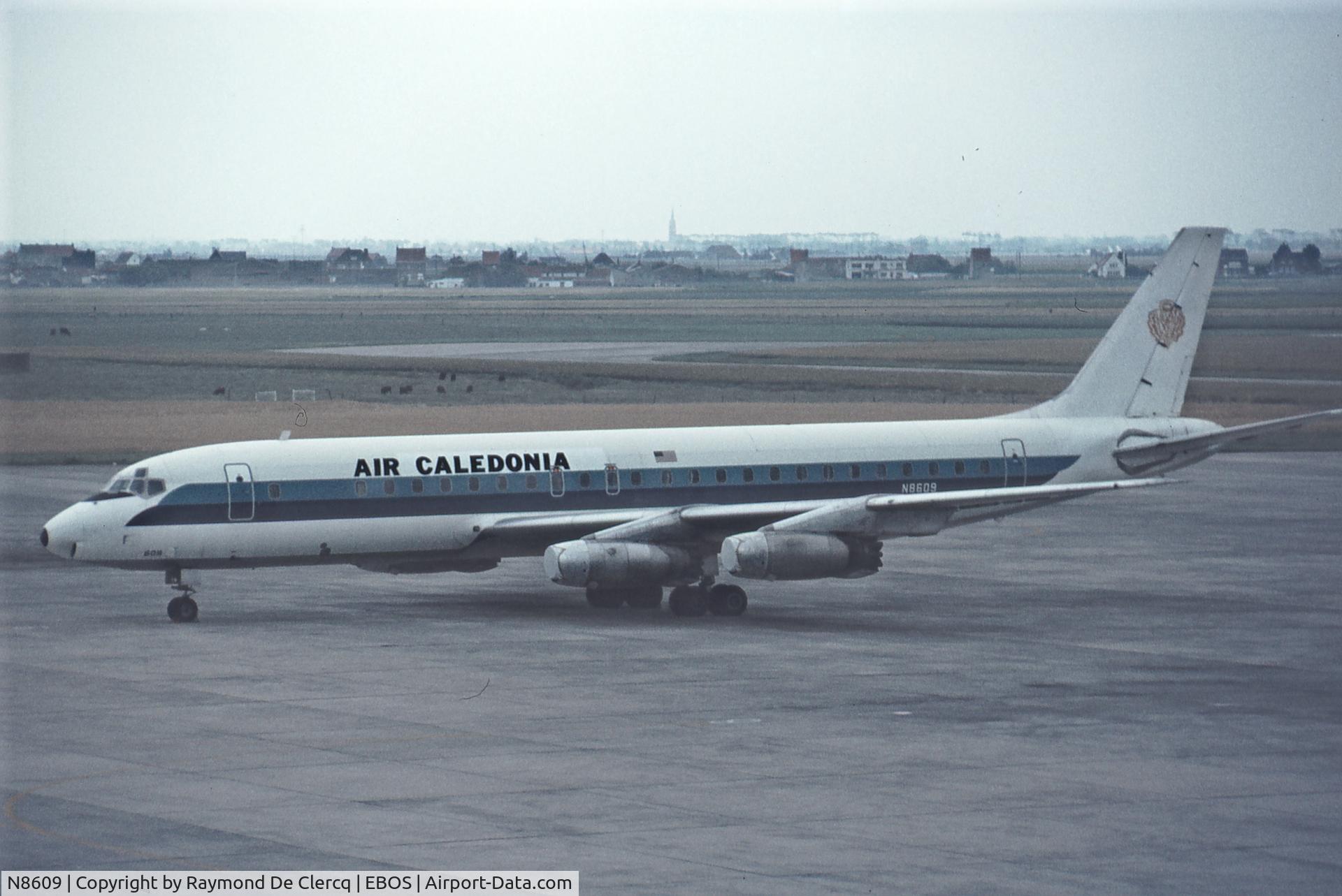 N8609, 1960 Douglas DC-8-21 C/N 45430, Mid-seventies