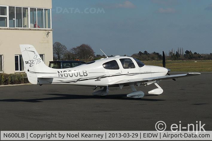 N600LB, 2005 Cirrus SR22 GTS C/N 1693, Seen parked on the ramp at Weston Aerodrome.