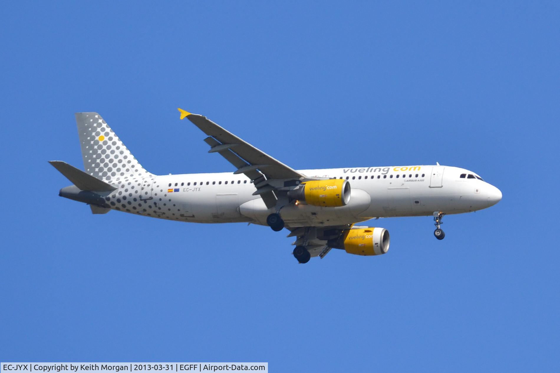 EC-JYX, 2006 Airbus A320-214 C/N 2962, Cardiff Airport