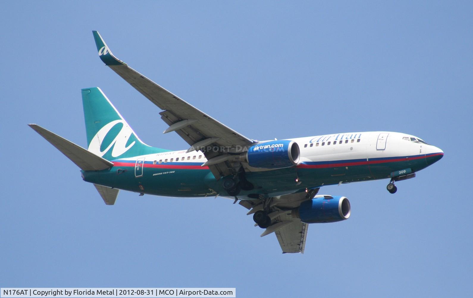 N176AT, 2005 Boeing 737-76N C/N 32654, Air Tran 737