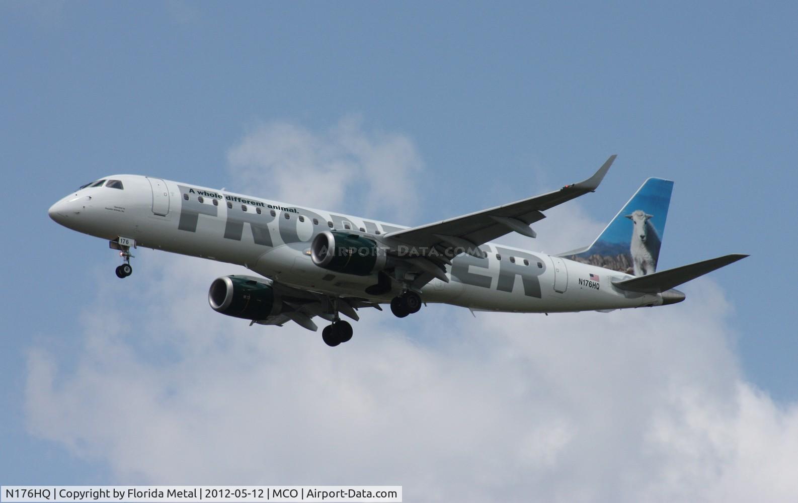 N176HQ, 2011 Embraer 190AR (ERJ-190-100IGW) C/N 19000461, 