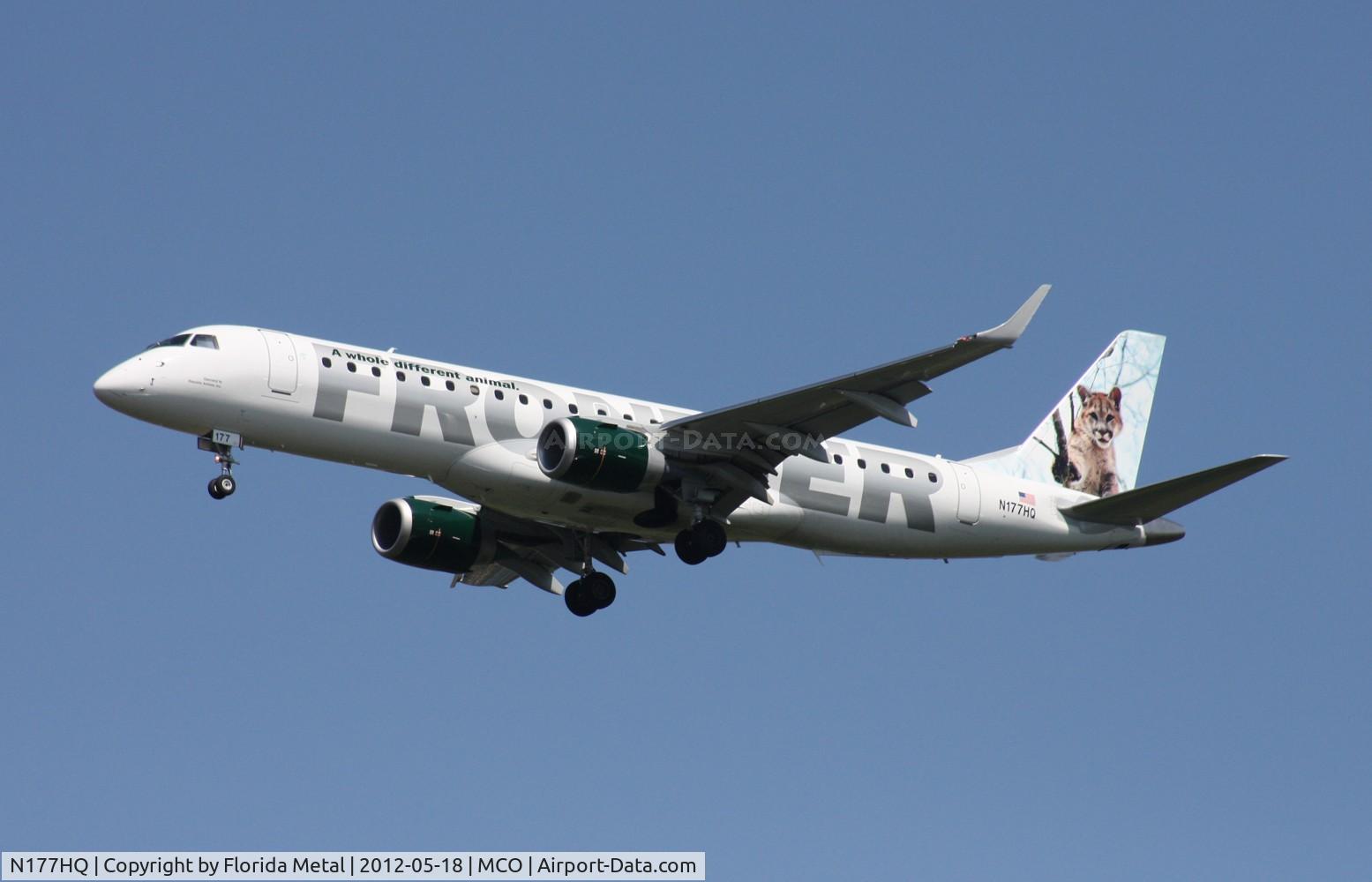 N177HQ, 2011 Embraer 190AR (ERJ-190-100IGW) C/N 19000481, 