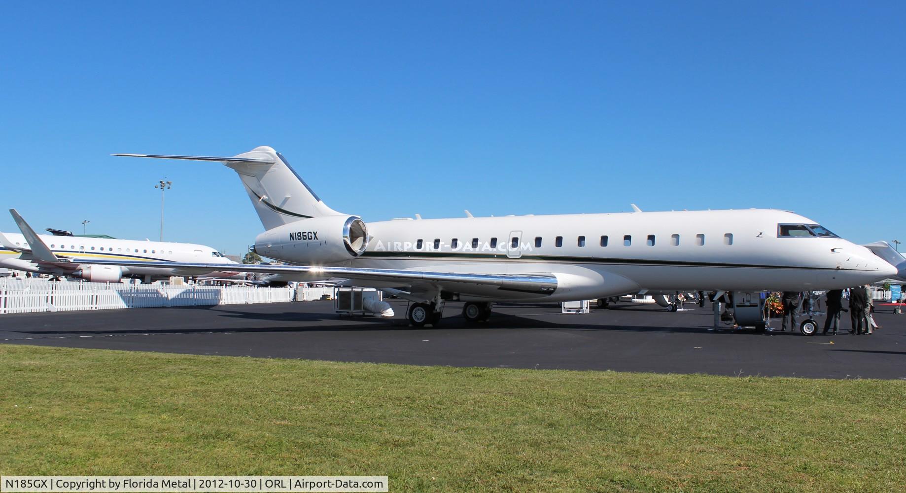 N185GX, 2005 Bombardier BD-700-1A10 Global Express C/N 9185, Global Express at NBAA