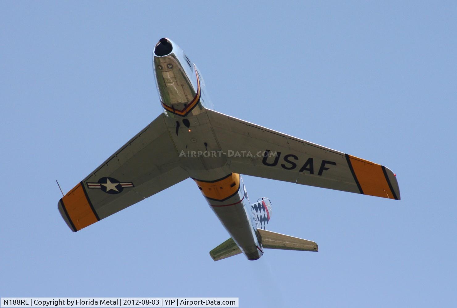 N188RL, 1952 North American F-86F Sabre C/N 191-682, Old Smokey F-86