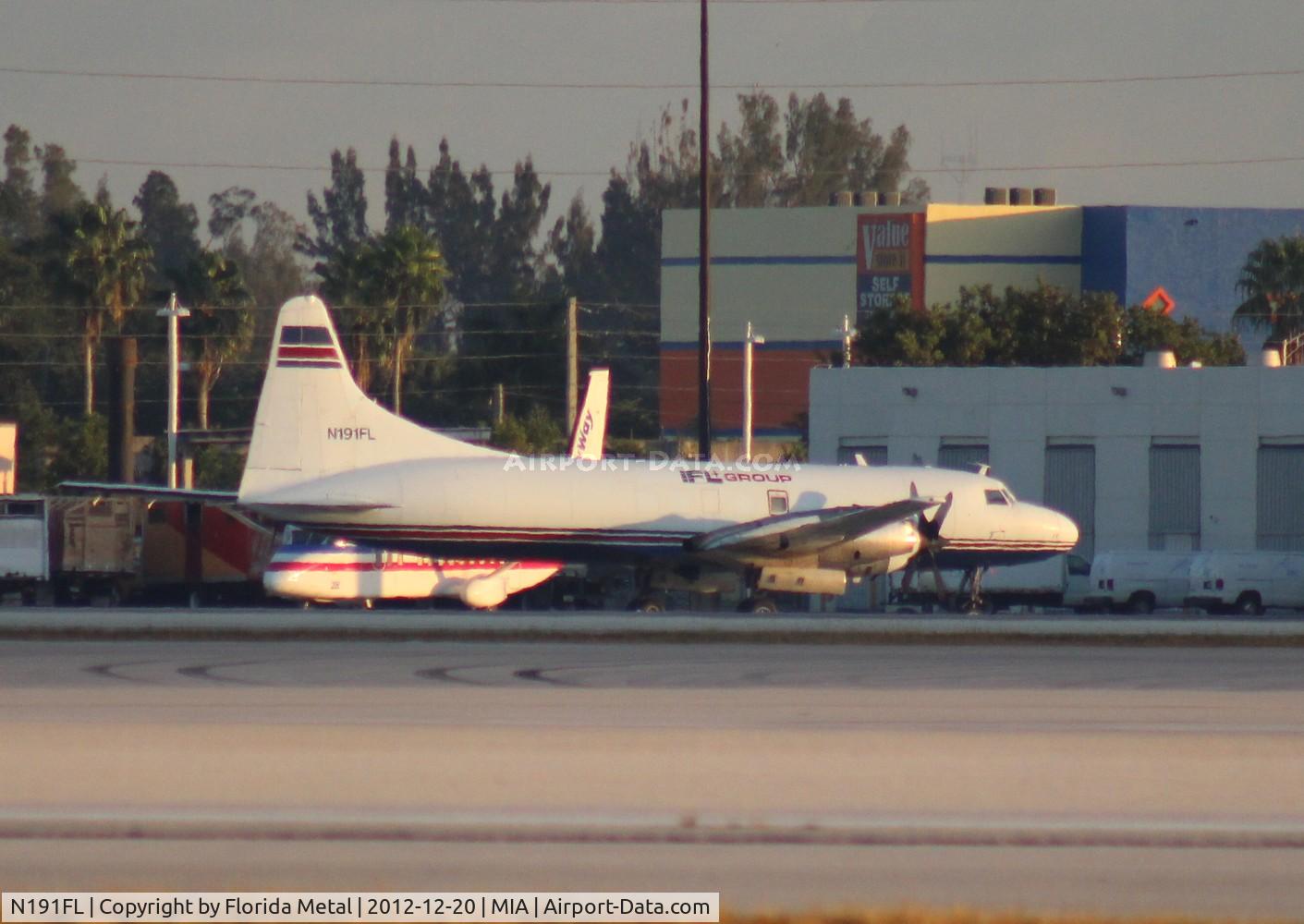 N191FL, 1956 Convair VC-131H Samaritan C/N 326, IFL Group CV580