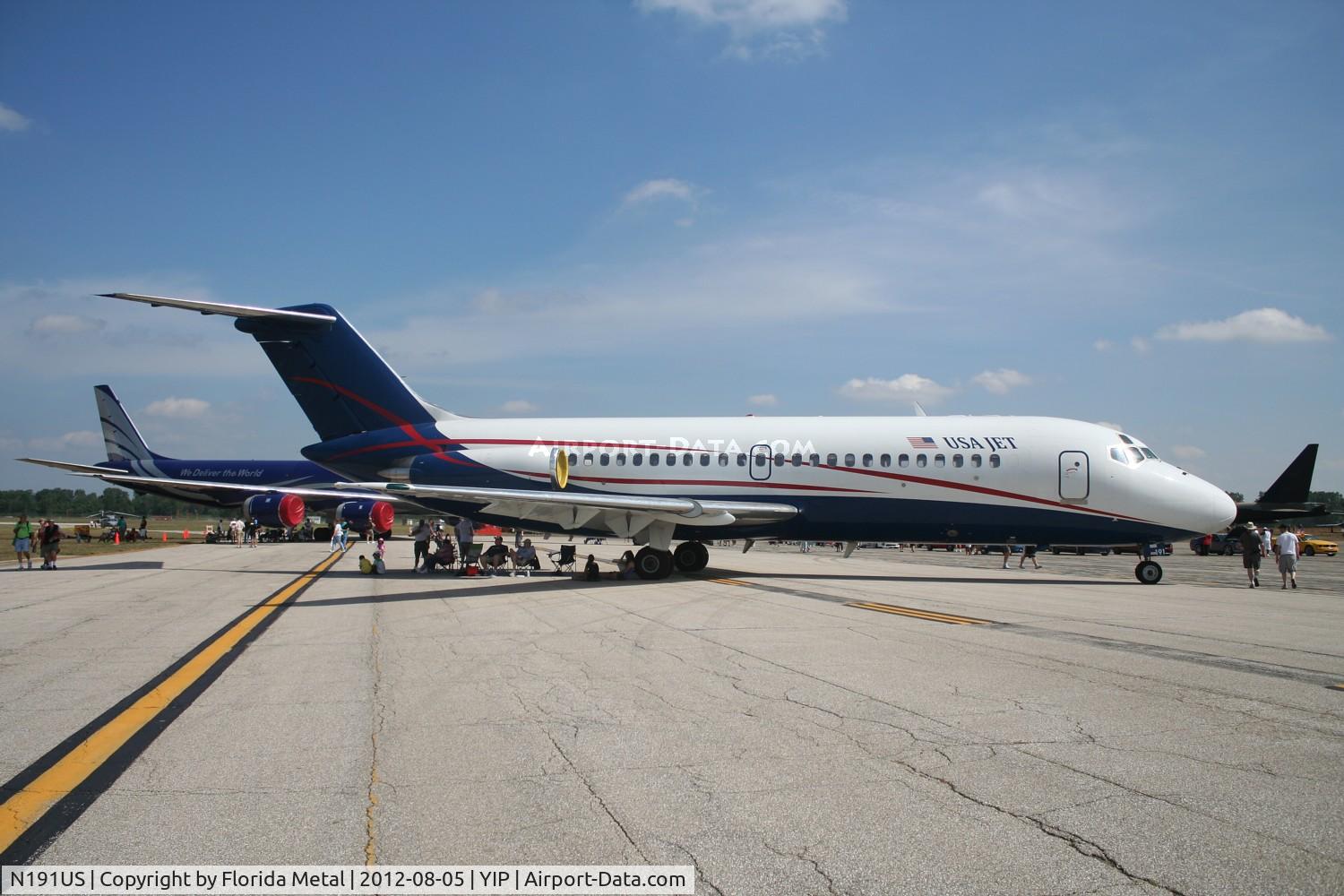 N191US, 1966 Douglas DC-9-15 C/N 45718, USA Jet (new colors) DC-9-15