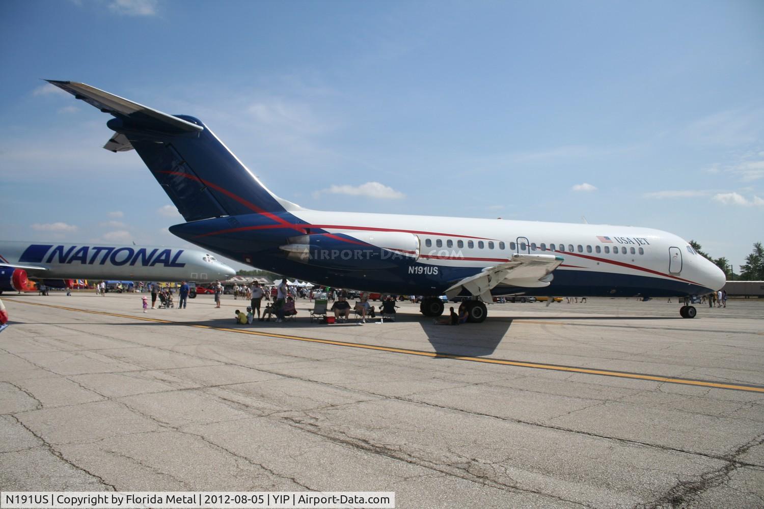 N191US, 1966 Douglas DC-9-15 C/N 45718, USA Jet DC-9-15