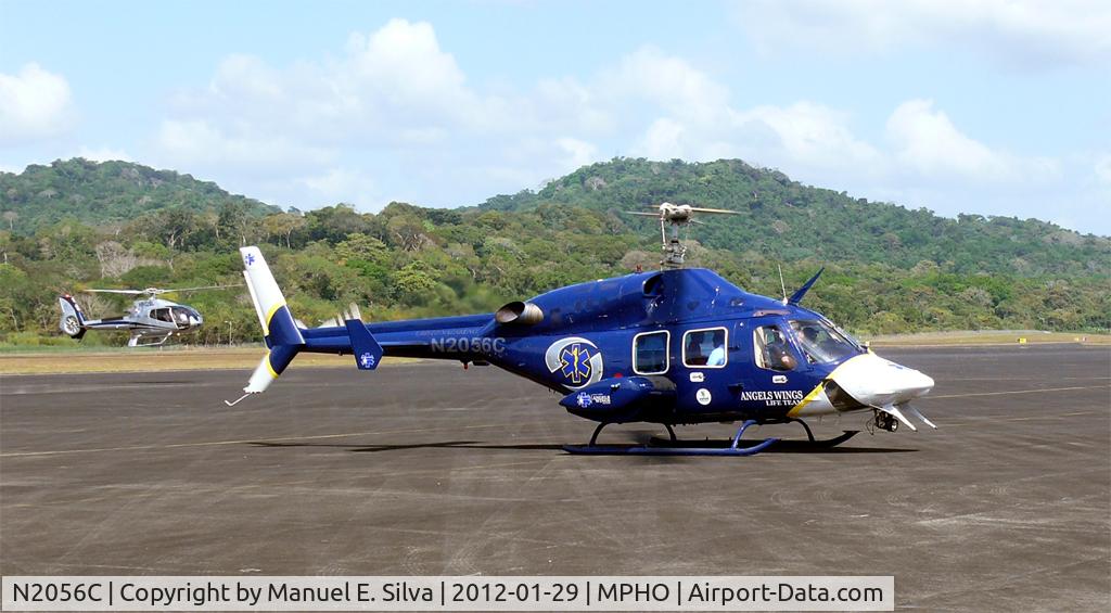 N2056C, Bell 222U C/N 47531, Seen at Panama Air Show 2012
