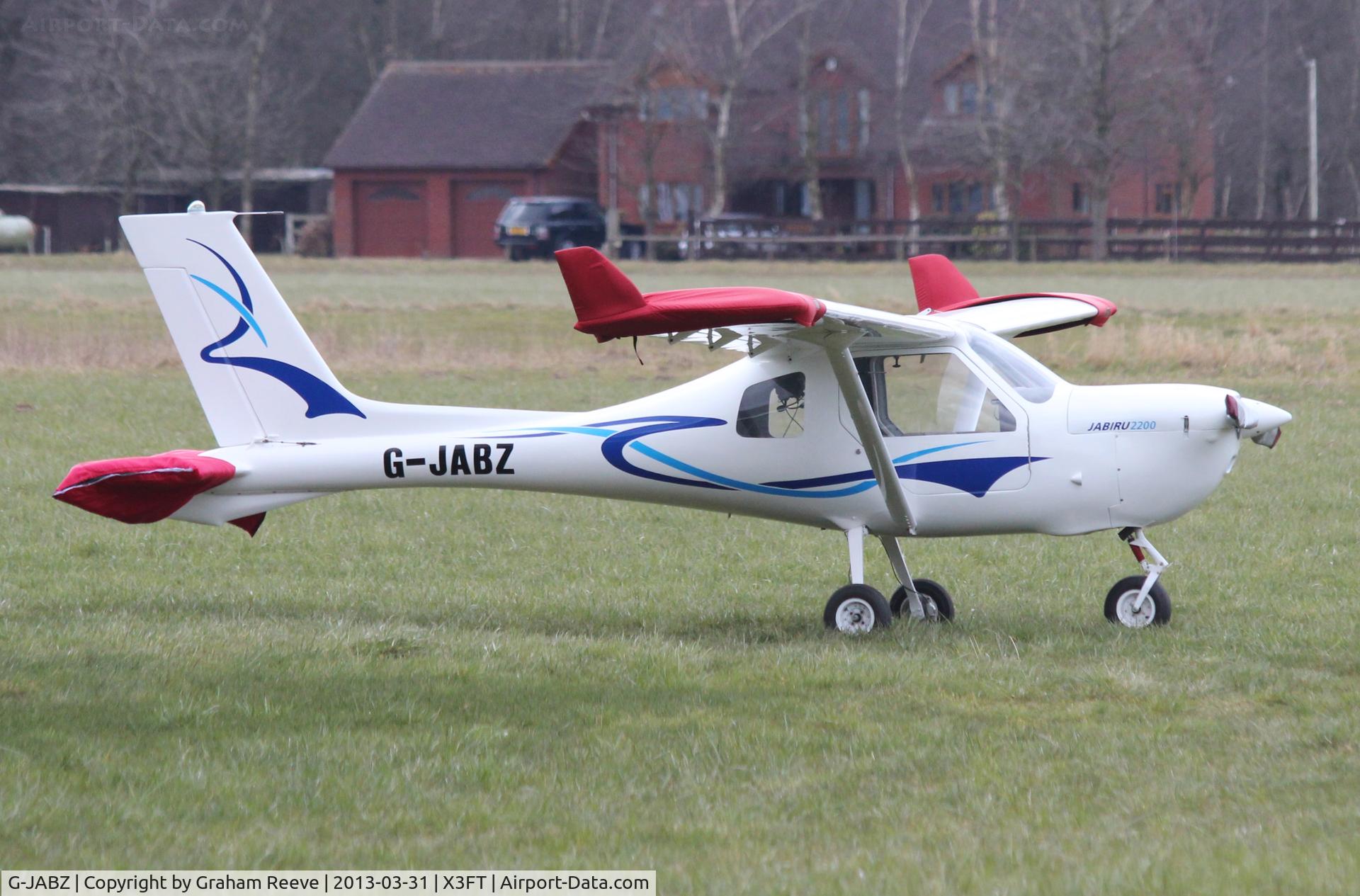 G-JABZ, 2005 Jabiru UL-450 C/N PFA 274A-14289, Parked at Felthorpe.