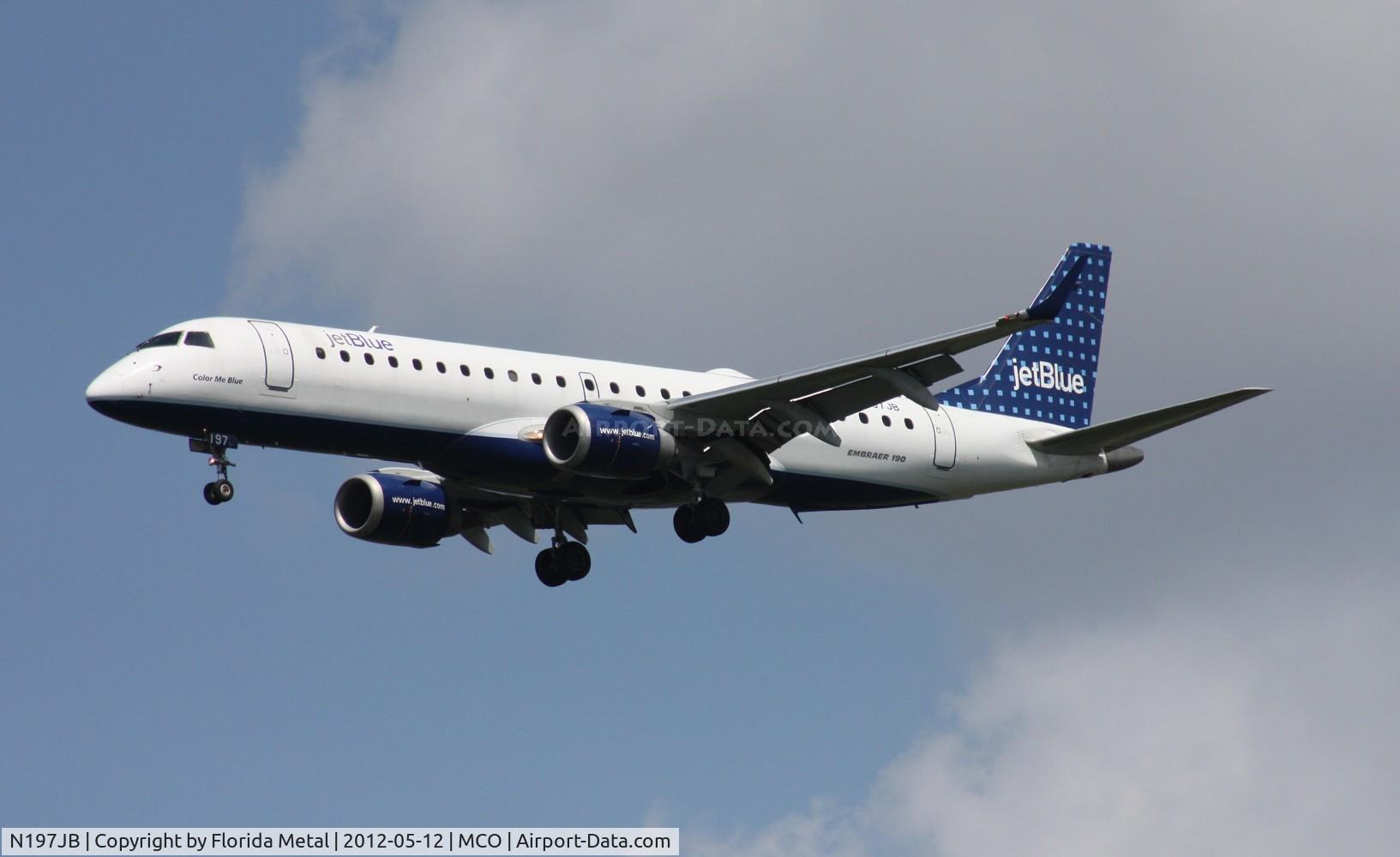 N197JB, 2006 Embraer 190AR (ERJ-190-100IGW) C/N 19000020, Jet Blue E190