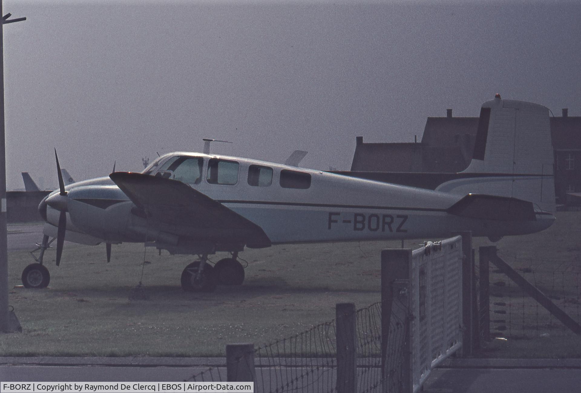 F-BORZ, 1961 Beech D50E Twin Bonanza C/N DH-318, Mid-seventies