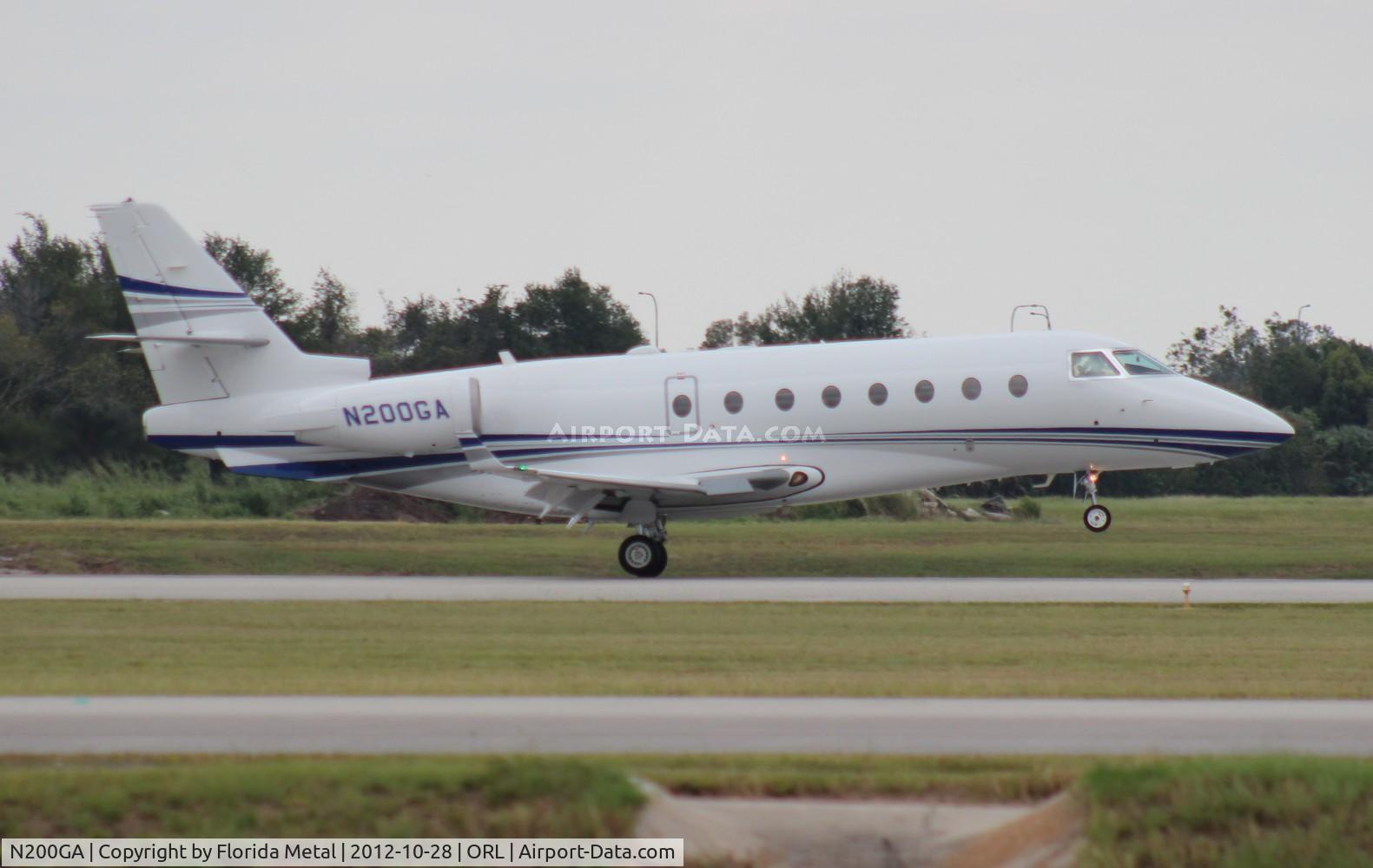 N200GA, 2008 Israel Aircraft Industries Gulfstream 200 C/N 173, Gulfstream 200