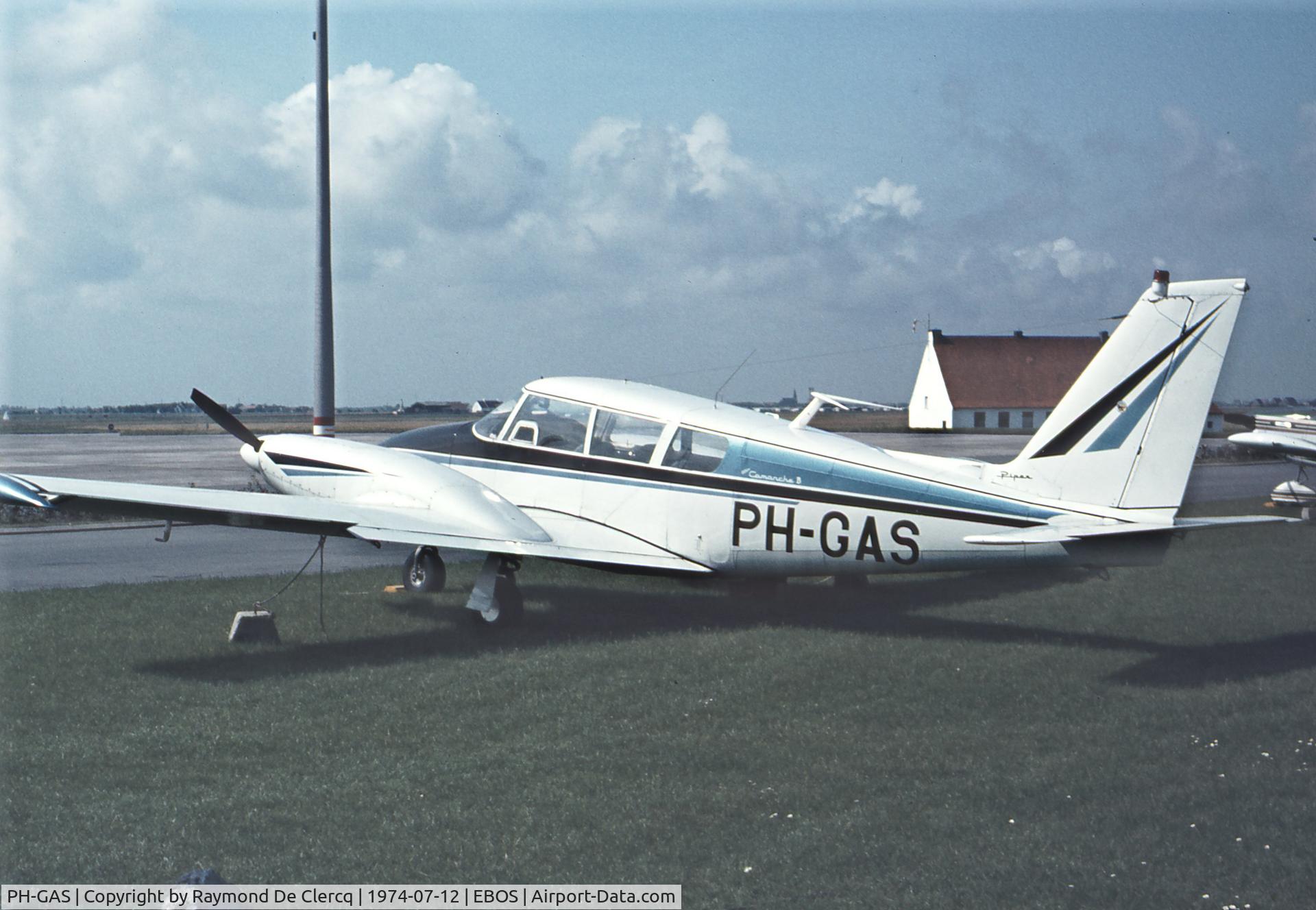 PH-GAS, 1966 Piper PA-30-160 B Twin Comanche C/N 30-1389, 1966 Piper PA-30