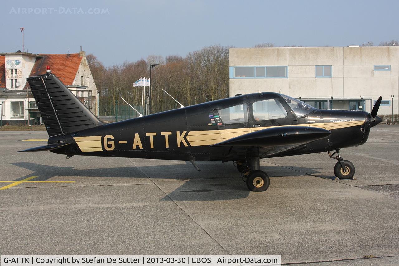 G-ATTK, 1966 Piper PA-28-140 Cherokee C/N 28-21959, Apron 3.