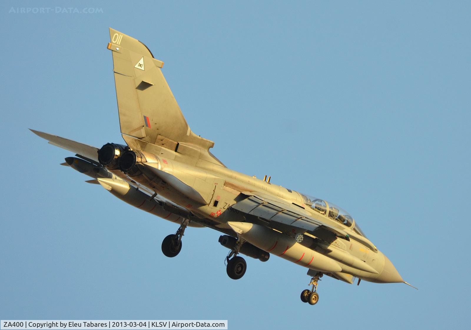 ZA400, 1982 Panavia Tornado GR.4A C/N 204/BS067/3099, Taken during Red Flag Exercise at Nellis Air Force Base, Nevada.