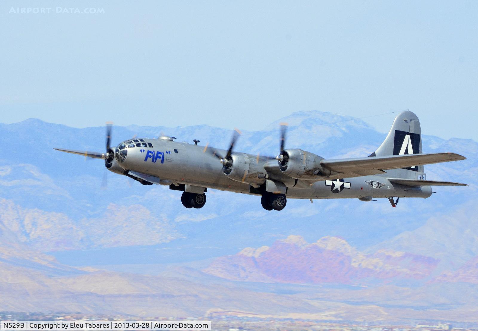 N529B, 1944 Boeing B-29A-60-BN Superfortress C/N 11547, Taken at the Henderson Executive Airport in Henderson, Nevada.