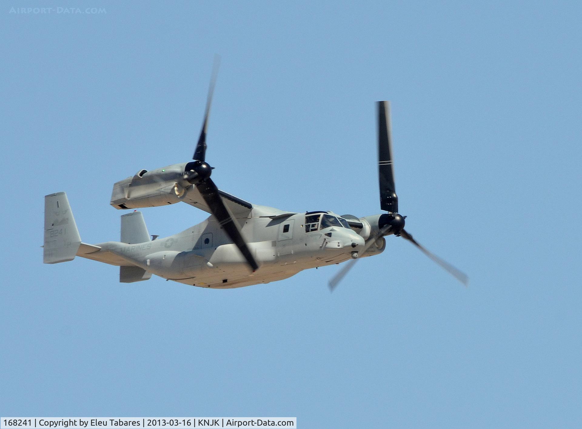 168241, Bell-Boeing MV-22B Osprey C/N D0191, Taken during an air show at the Naval Air Facility in El Centro, California.