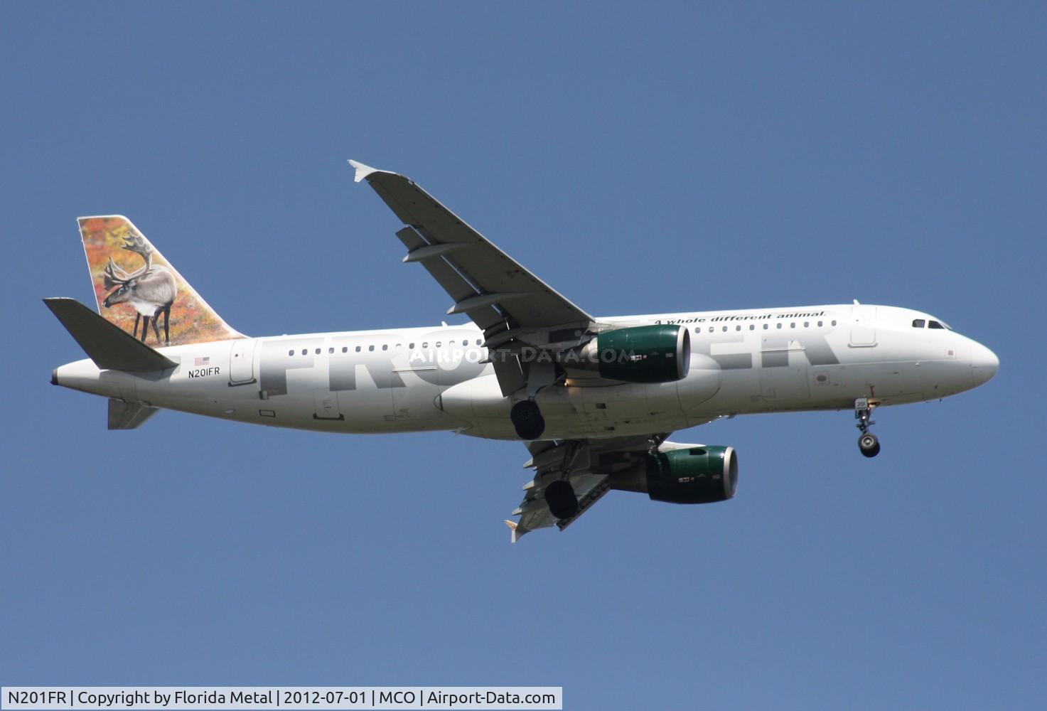N201FR, 2008 Airbus A320-214 C/N 3389, Frontier 