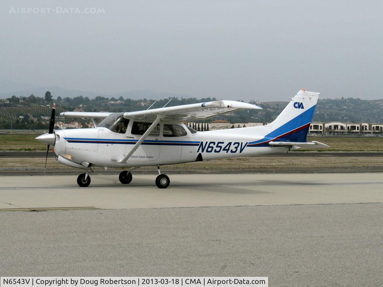 N6543V, 1980 Cessna 172RG Cutlass RG C/N 172RG0766, 1980 Cessna 172RG CUTLASS RG, Lycoming O&VO-360 180 Hp, taxi